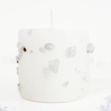 Las Velas de Mariano - Wholesale Novelty Candle - Celestina Mineral Velon0