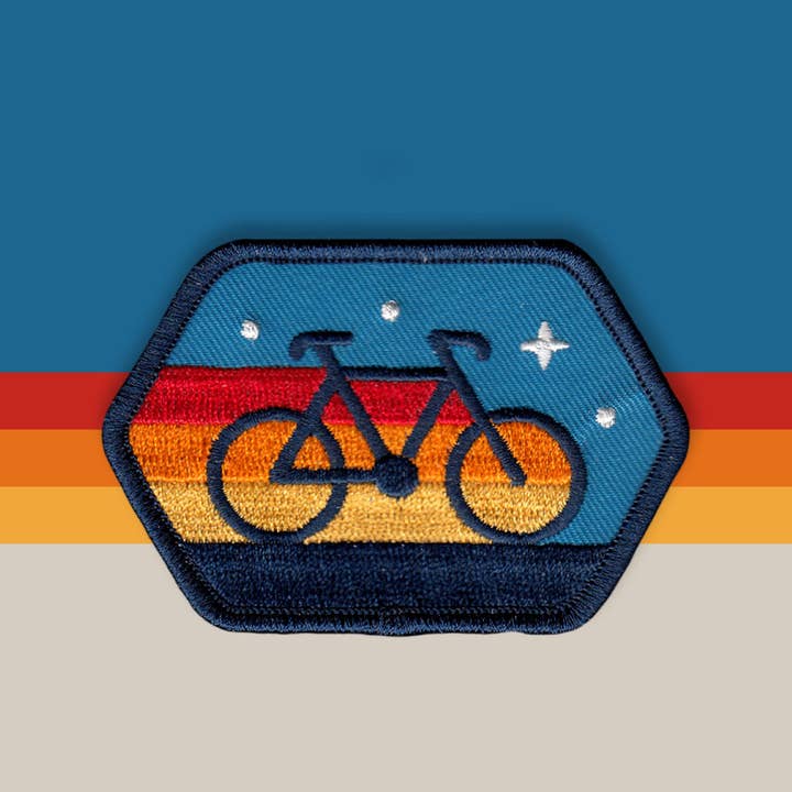 DKNG Studios - Wholesale Patch - Cyclist - Embroidered Patch
