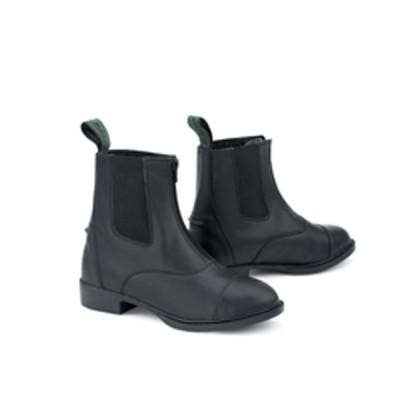 Black Lettia Ladies Zip Paddock Boots for wholesale on Faire