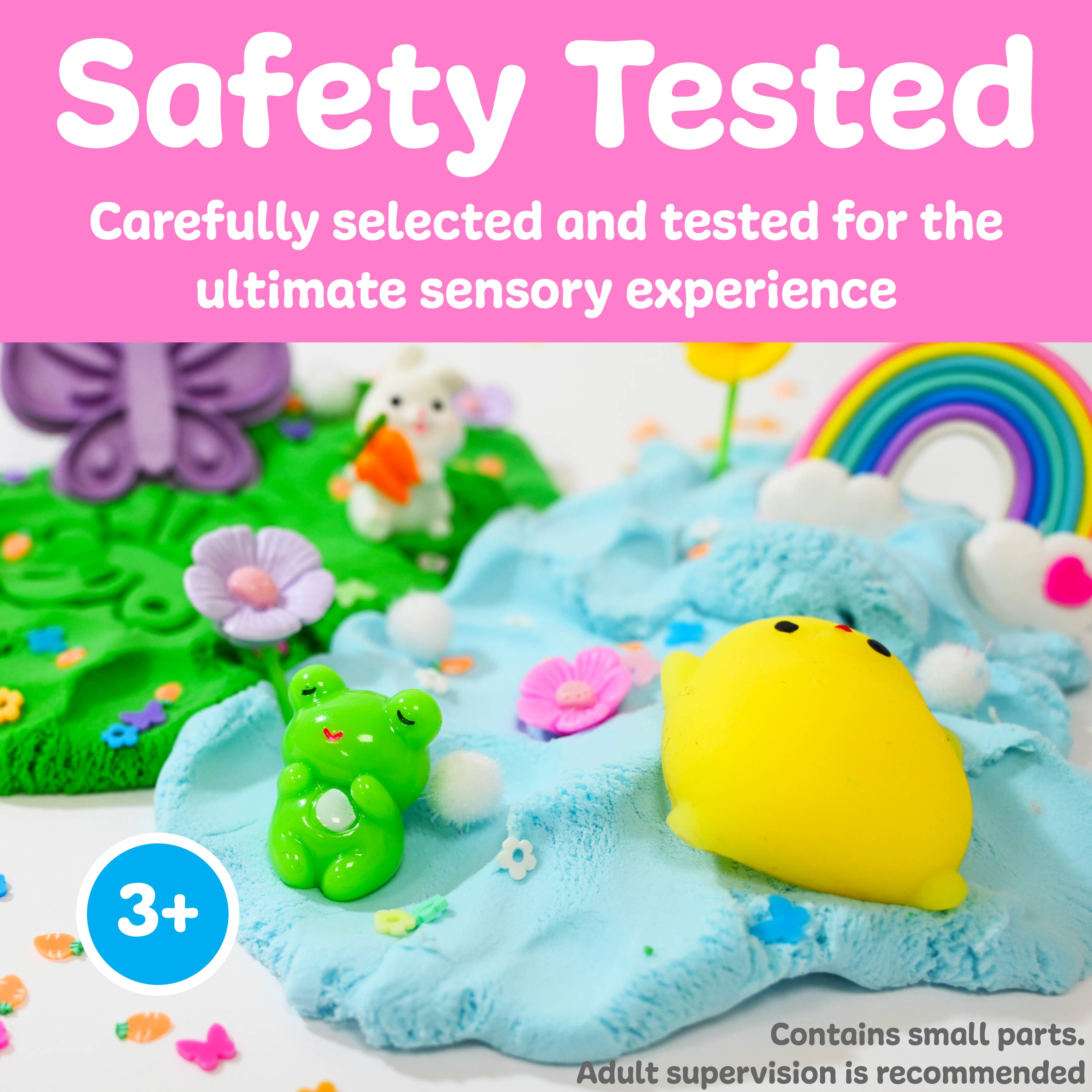 Faber-Castell / Creativity for Kids - Vente Pâte ingénieuse/slime – enfant - Kit de jeu sensoriel Amis du jardin pour enfants2