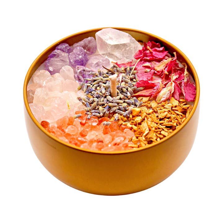 ULTIMATE HEALER CRYSTAL CANDLE and other Purchase Wholesale rose quartz candle holder. Free Returns & Net 60 Terms on Faire trending on Faire.