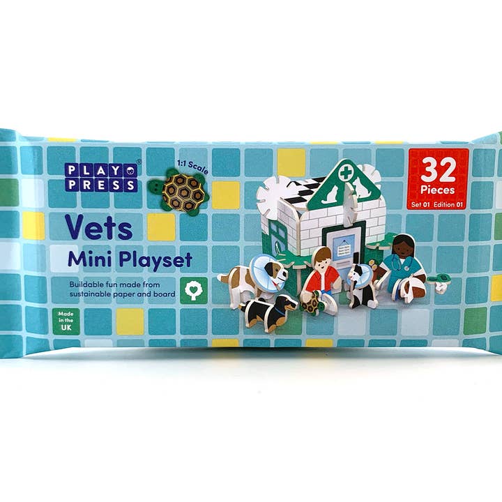 PlayPress Toys Ltd - Wholesale Toy Set - Kids - Mini Vets Playset1