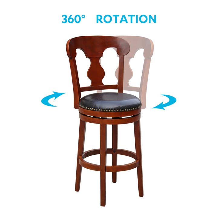 Abble - Wholesale Krukje - 30" hoogte draaibare barkruk, eendelig7