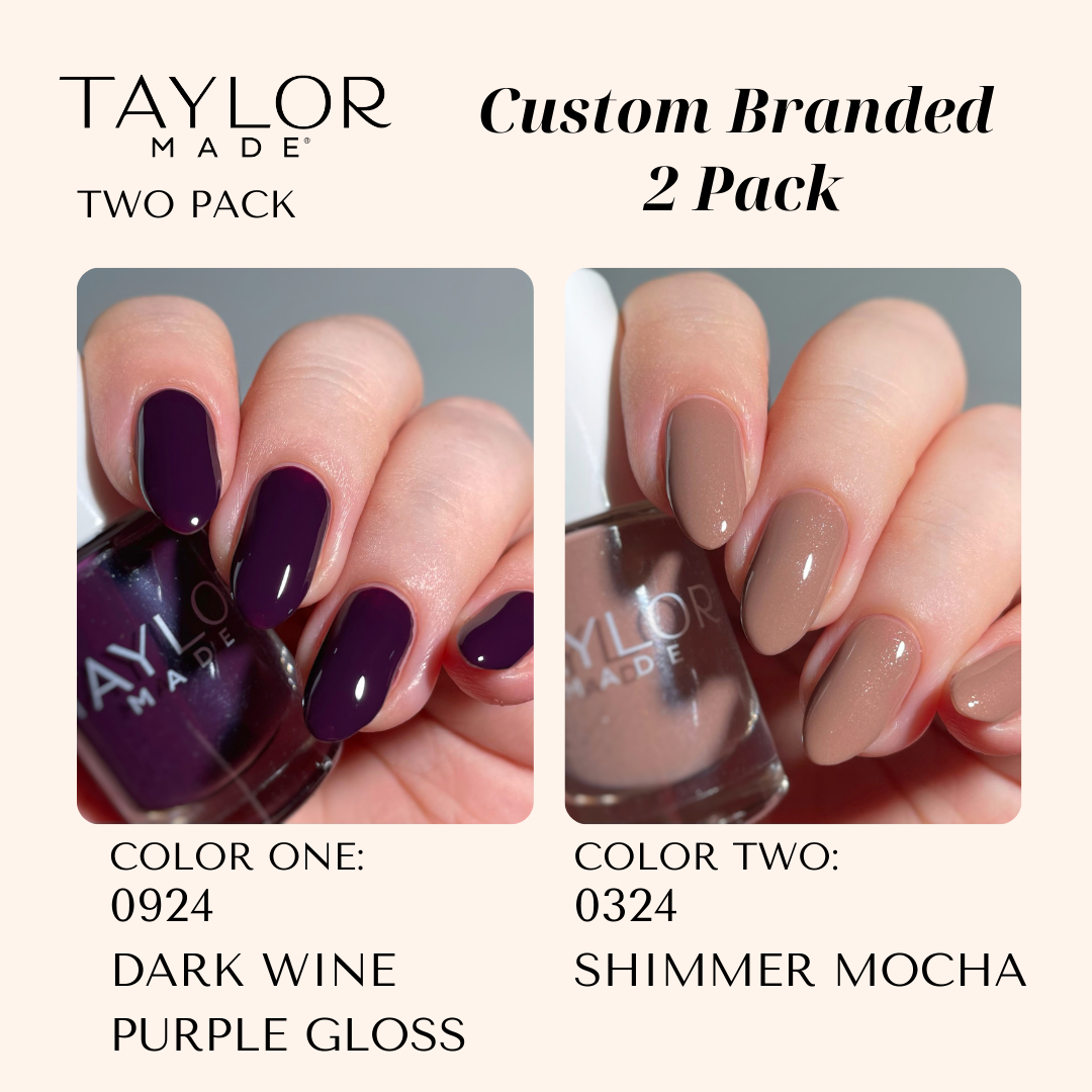 Taylor Made Polish – wholesale Nail polish – Custom Nail Polish: 2 Pack Long-wearing + Vegan + Non-toxic42