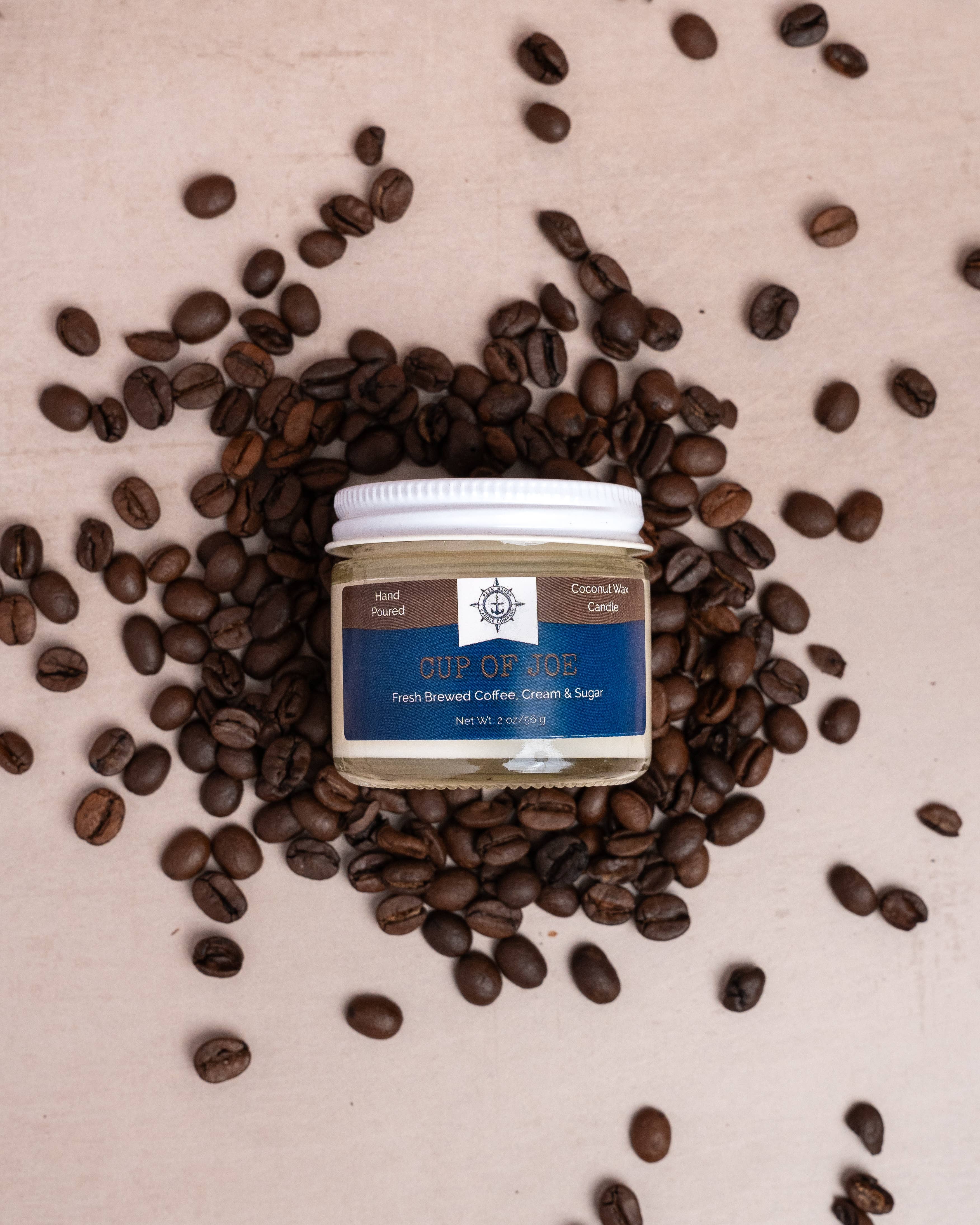 Fair Winds Candle Company - Wholesale Jar/Filled Candle - CUP OF JOE mini candle3