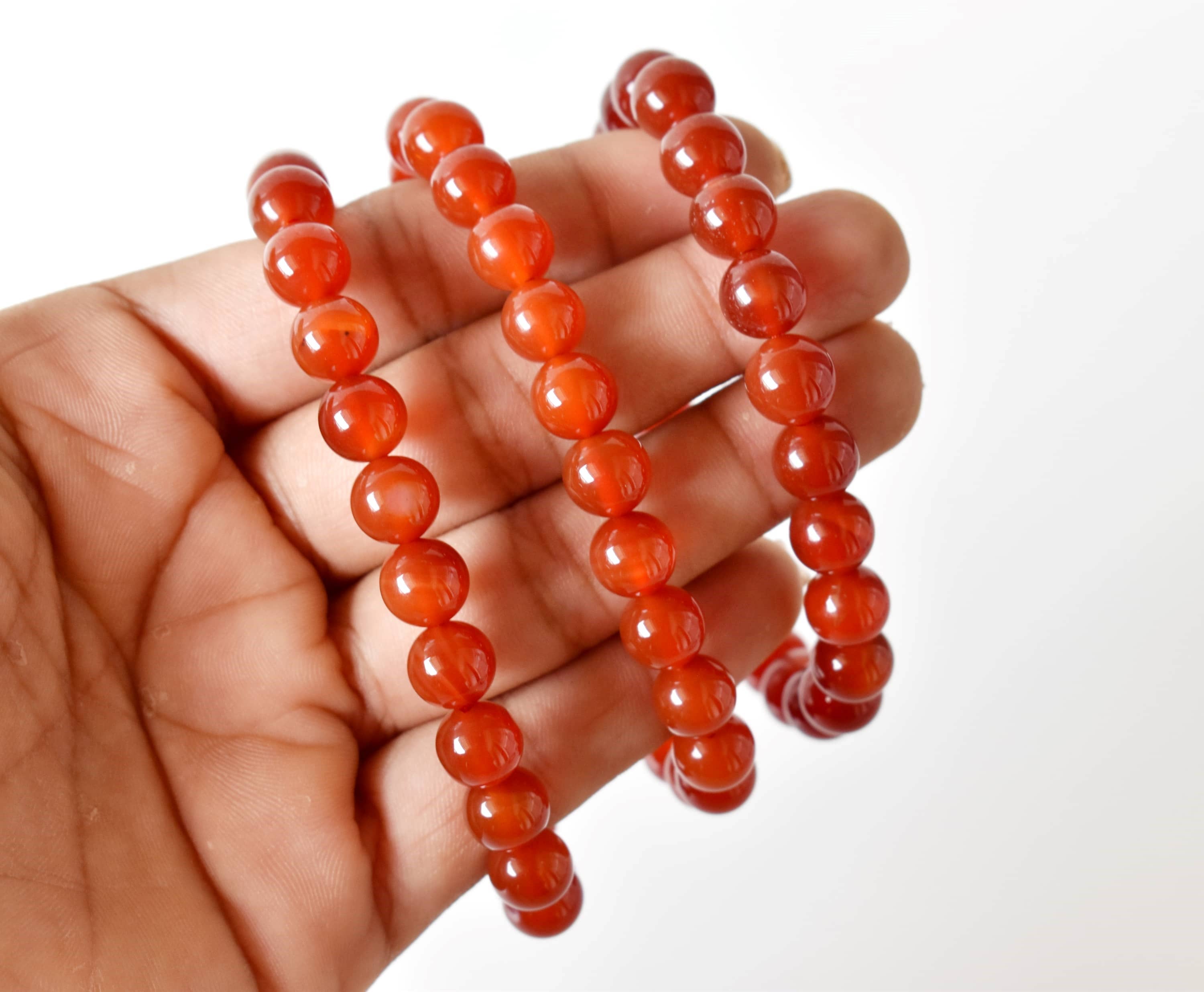 Soothing Crystals - Wholesale Beaded Bracelet - Healing Bracelet | Red Onyx | Gemstone Bracelet5