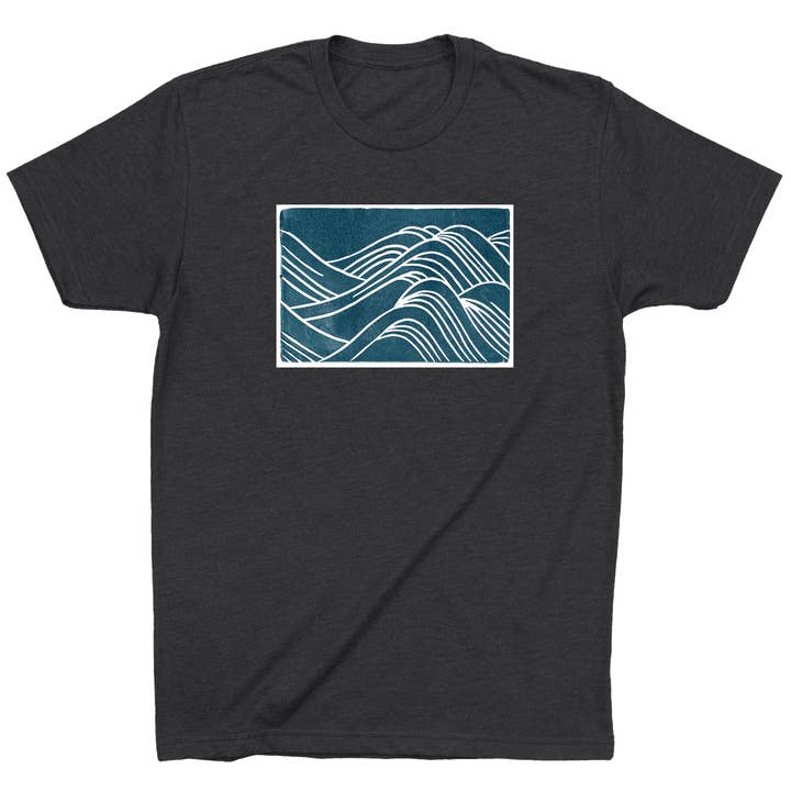North Adams - Wholesale T-Shirt (Graphic) - Unisex - Deep Blue