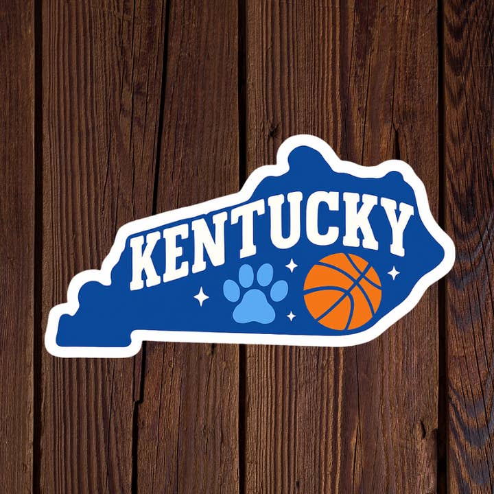 Kentucky State baseball Sticker for wholesale by Kase Wear