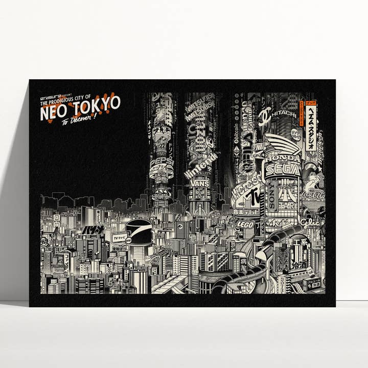 Paiheme Studio - Vendita all'ingrosso Poster - Neo Tokyo - Poster di Paiheme Studio