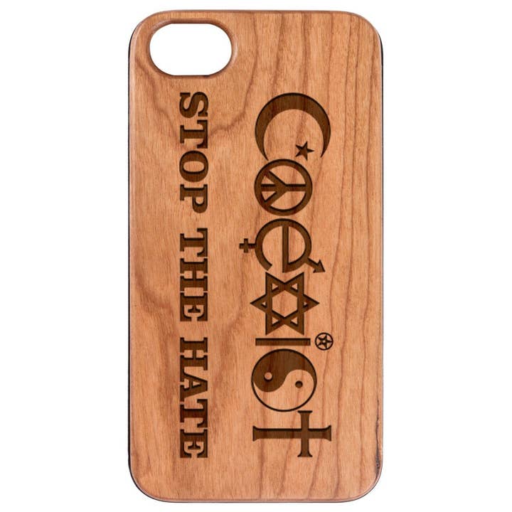 Kersenhout - coƫxistisch gegraveerd voor wholesale door OTTO CASE