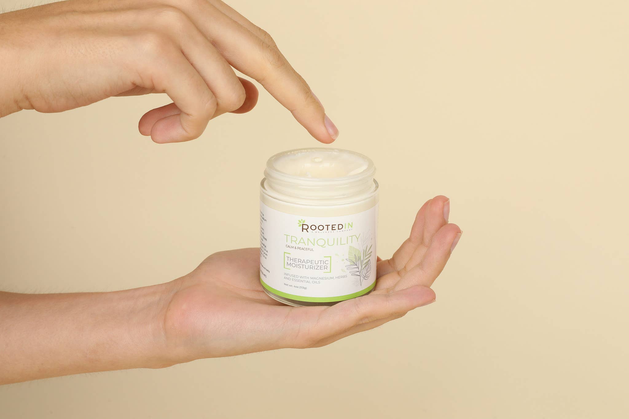 Rooted In - Wholesale Healing Salve/Balm/Cream - Tranquility Calm Magnesium Cream1