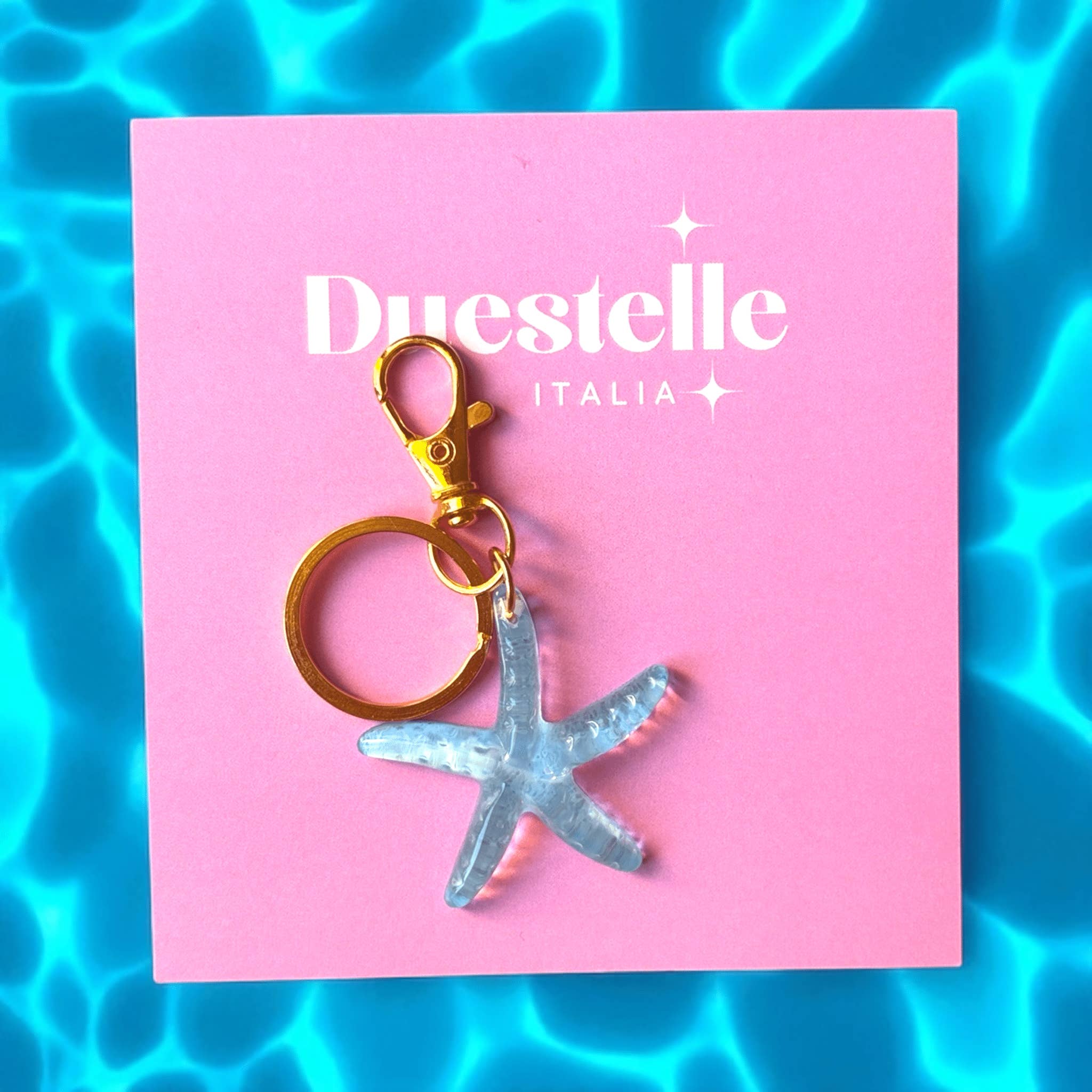 DUESTELLE ITALIA – wholesale Nyckelringar - Dam – Sea Star - Nyckelring med Berlock