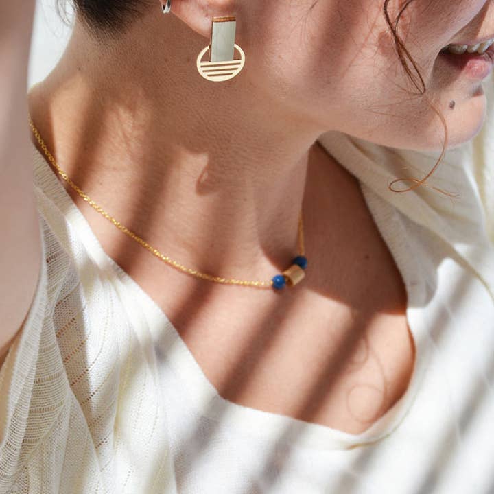 Pithy - Wholesale Stud/Post Earrings - Mare Bar Studs9