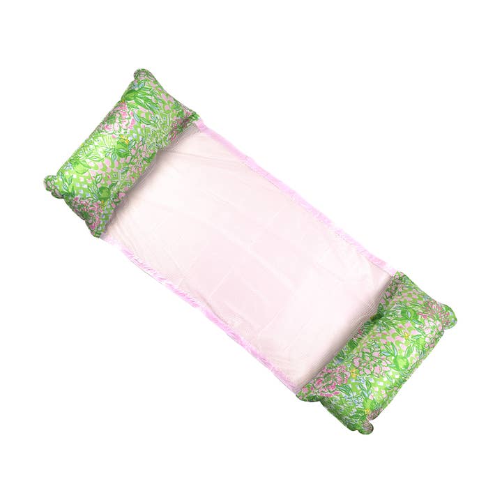 Lilly Pulitzer by Lifeguard Press - Wholesale Pool Tool - Hammock Pool Float, Lime Feeling Good0