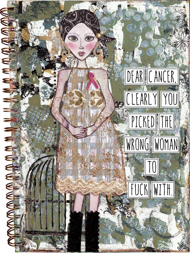 Caro cancro, claramente você escolheu a mulher errada para se focar com por atacado de Redefining She