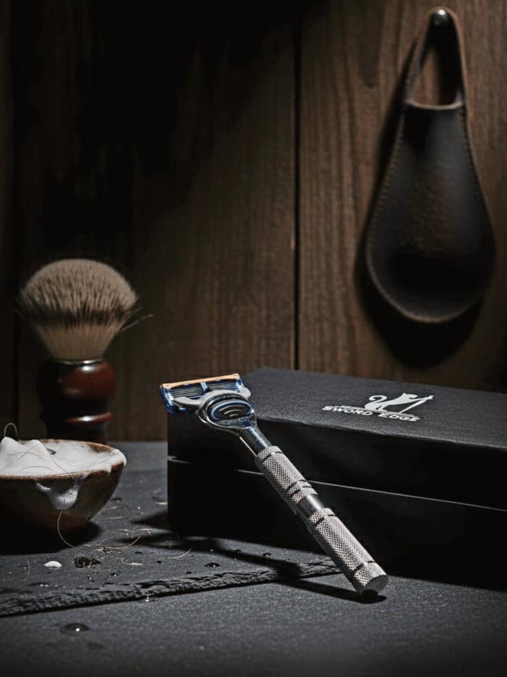 Sword Edge Fusion 5 compatible shaving razor "Model Holmer" for wholesale by Sword Edge