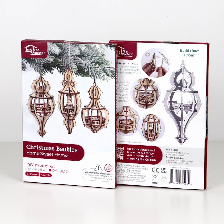 Tiny Treehouses Australia - Wholesale Christmas decoration - Christmas Baubles - Home Sweet Home11