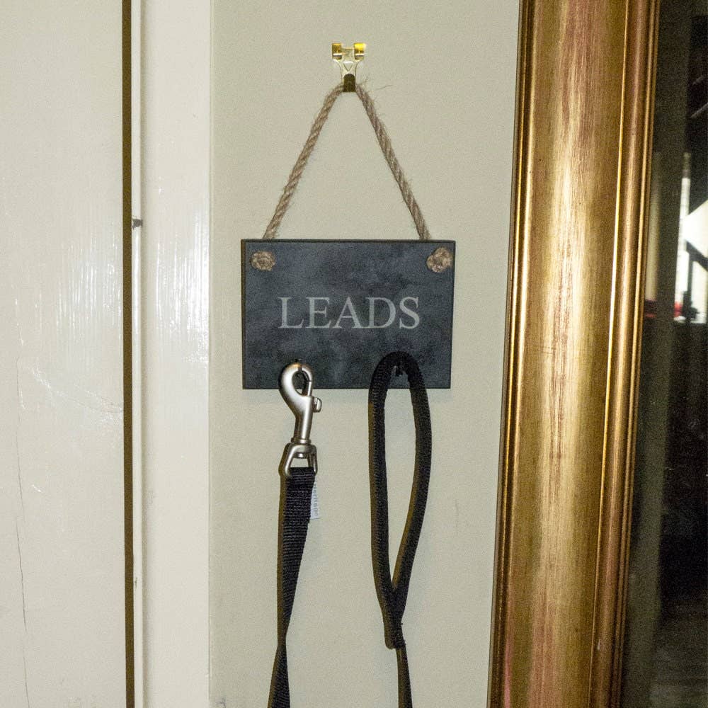 The House nameplate company – wholesale Wall hook – Slate Lead Holder1