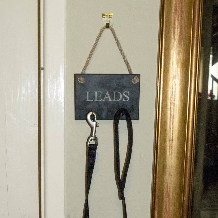 The House nameplate company – wholesale Wall hook – Slate Lead Holder1