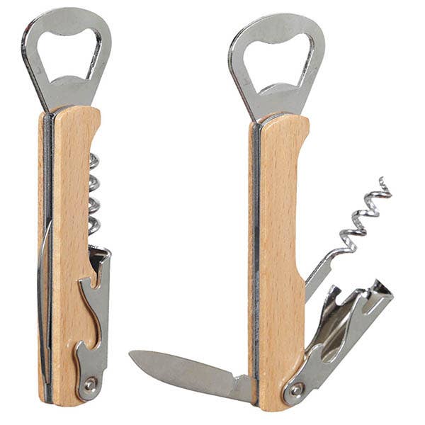 JUMI - Wholesale Pocket Knife/Holder - 18cm Multi-Purpose Wooden Knife