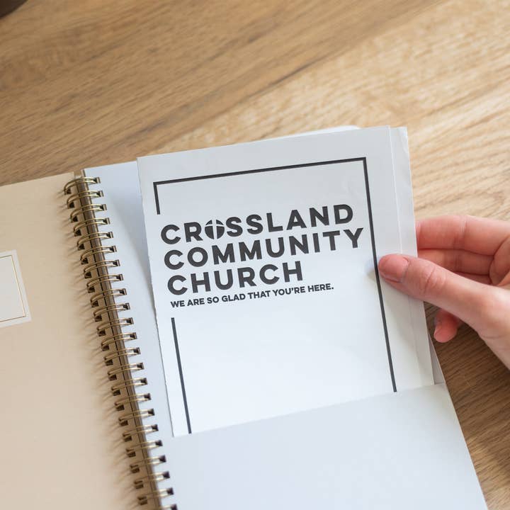 Church Notes Co. - Wholesale Notebook - Kraft Church Notes Bible Study Notebook