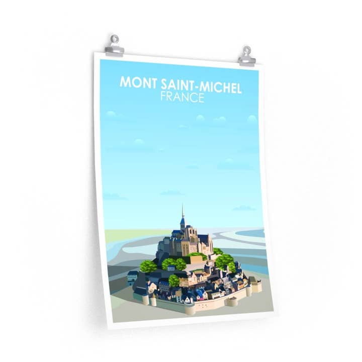Mont Saint-Michel for engroshandel hos Atomic Koi Creatives