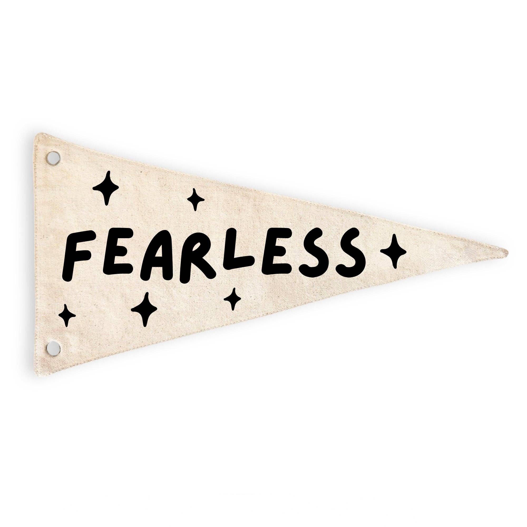 Cherrypick - Wholesale Flag - Fearless Canvas Pennant Flag - Kids Decor0