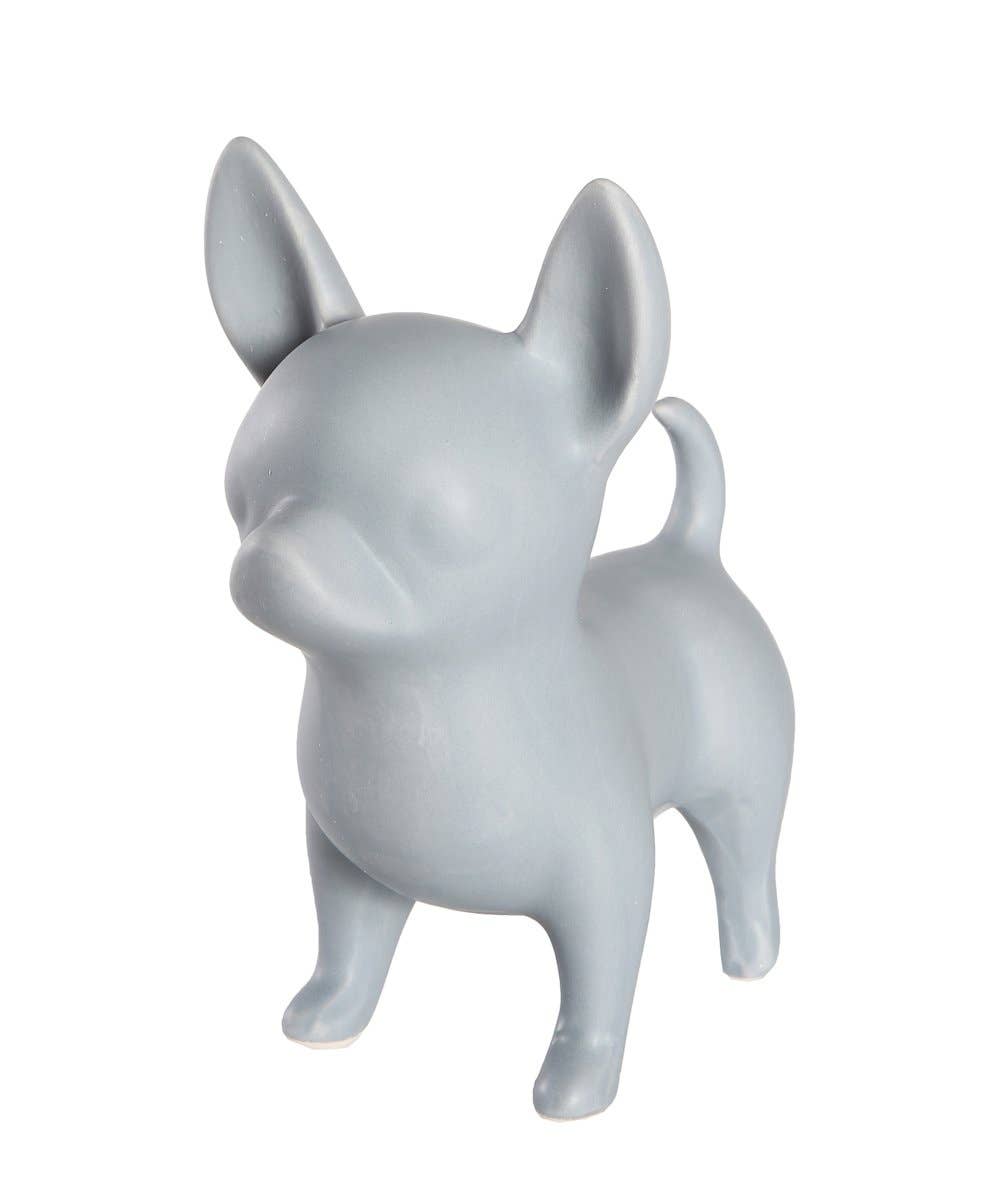 NAYOTHECORGI – Großhandel Dekofigur – Stehende Chihuahua-Keramikstatue0