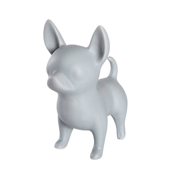 NAYOTHECORGI – Großhandel Dekofigur – Stehende Chihuahua-Keramikstatue