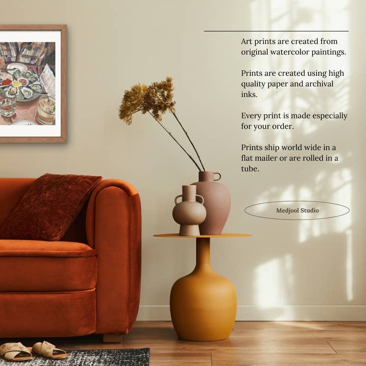 Medjool Studio Art Print Shop - Wholesale Art Print - Cheese Store Art Print - Kitchen Wall Art - Cheese Home Deco4