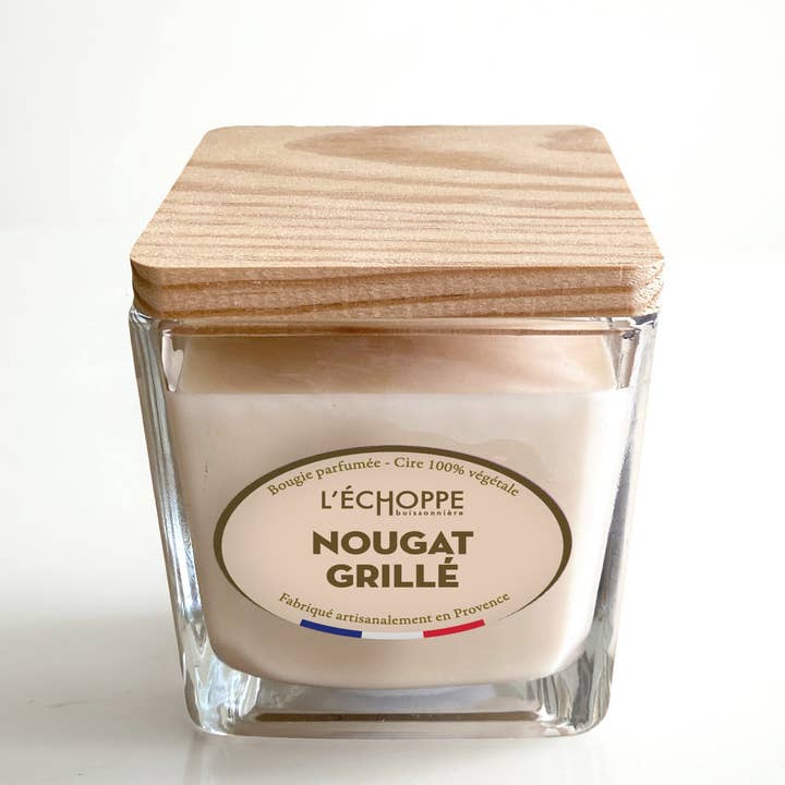 L'Échoppe Buissonnière - Wholesale Jar/Filled Candle - Toasted Nougat - Scented Candle 190g1