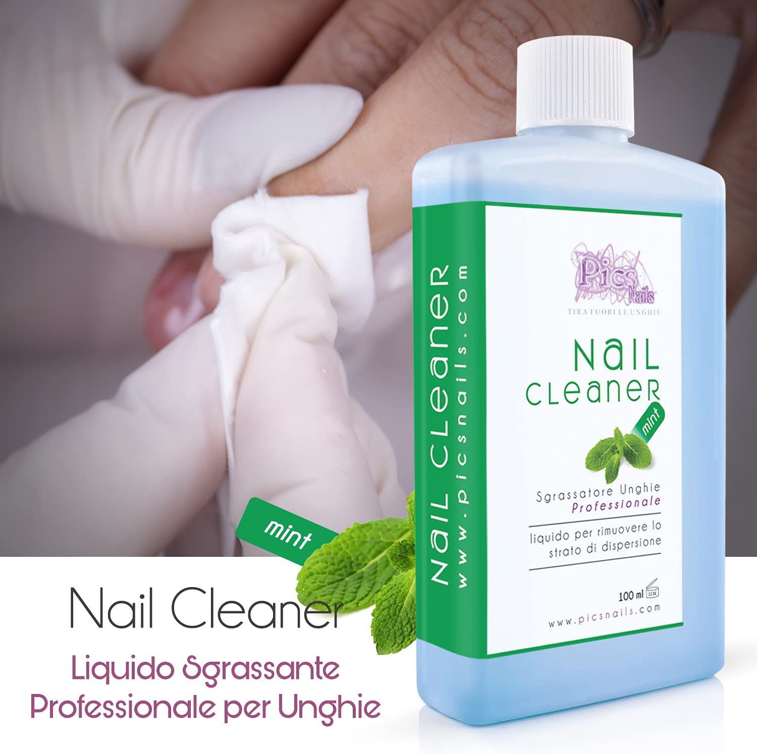 Pics Nails - Wholesale Nailcare Set - Nail Cleaner Professional Nail Degreaser 100 Ml Mint - High Quality Nail Degreaser, Removes Dispersion Layer (Sticky) From Gel Reconstructed Nails Manufacturers1