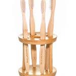Goodly Gosh - Wholesale Toothbrush - Brush with Bamboo – 100% Plant-Based Adult Toothbrush6