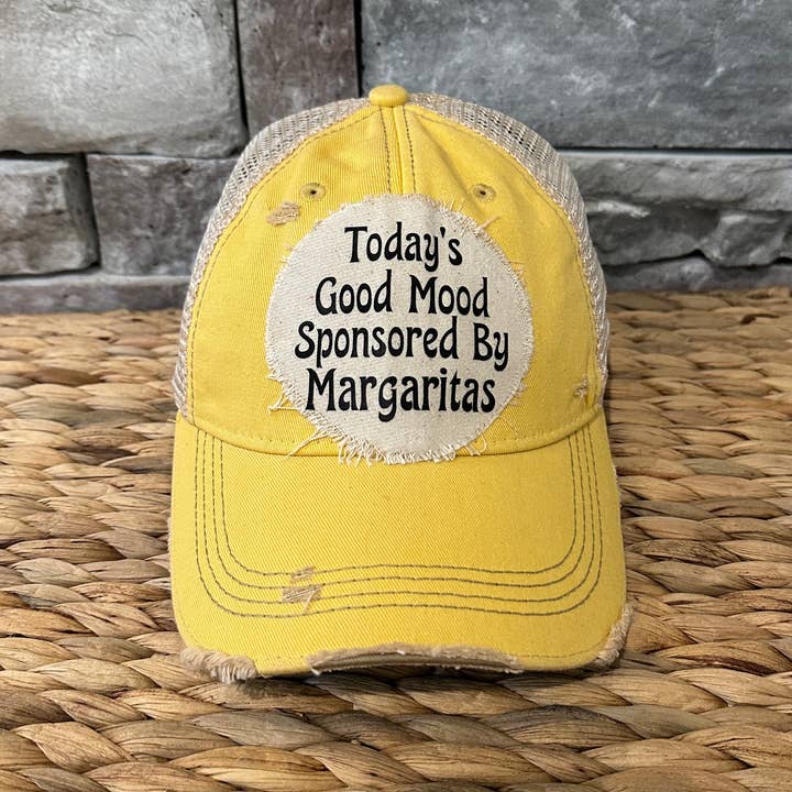 BohoGroove - Wholesale Trucker Hat - Women's - Today's Good Mood Sponsored by Margaritas