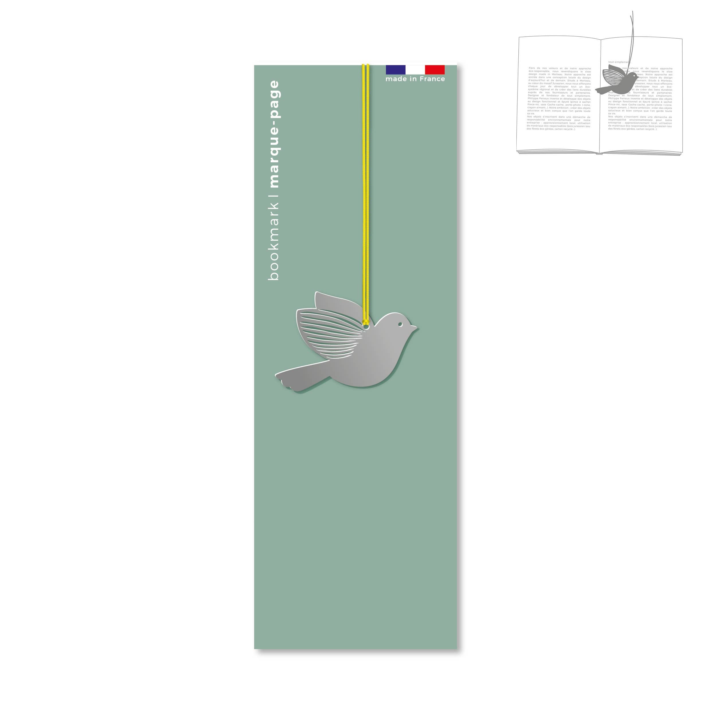 tout simplement - Wholesale Retailer Display - Paper & Novelty - Display full of 32 bookmarks and 32 “nature” magnets1
