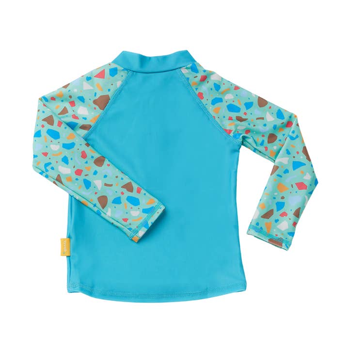 Tyoub Rash Guard met lange mouwen gerecycled oceaanglas voor wholesale door Tyoub