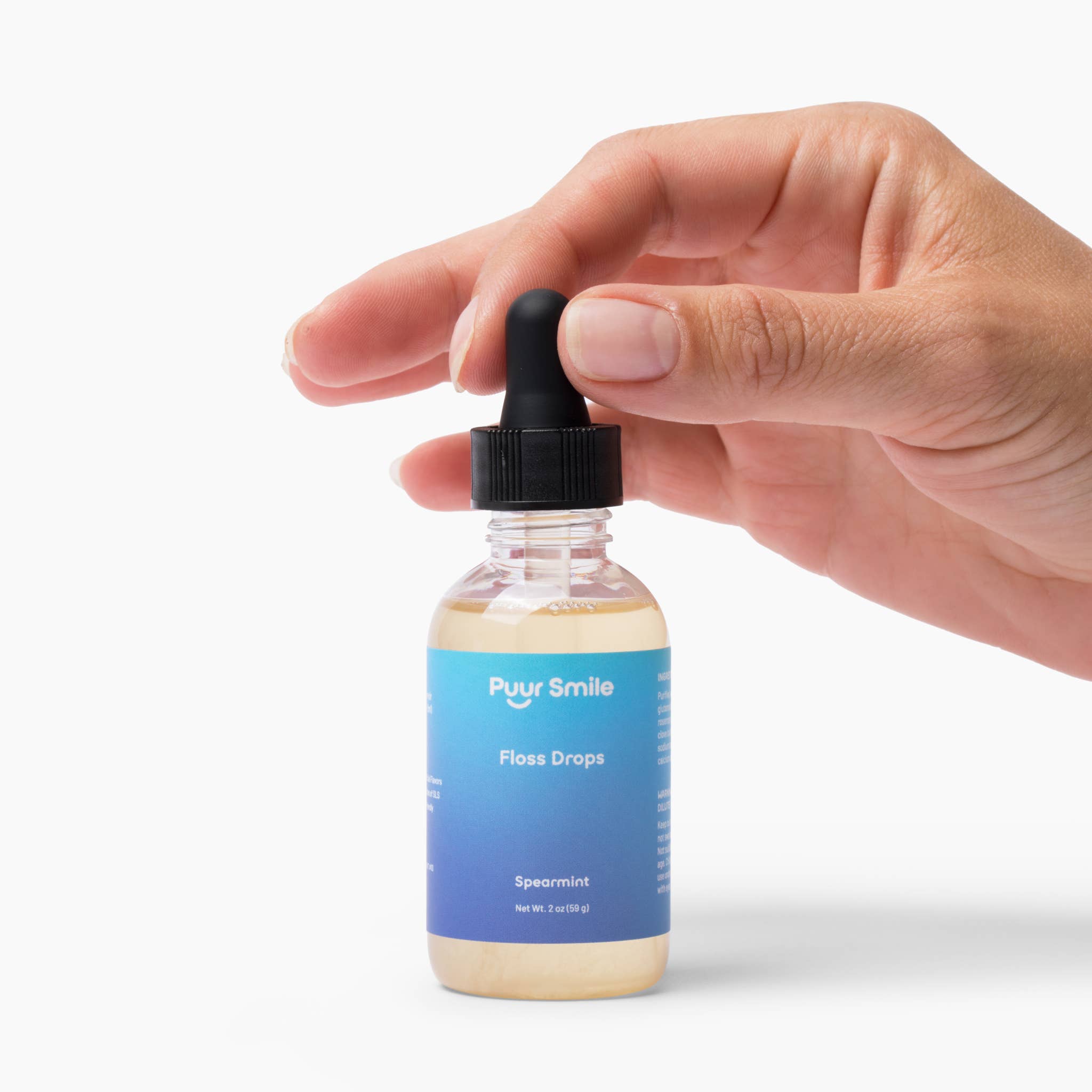 Puursmile – wholesale Munvatten – Floss Drop-serum med pepparmint för friskare munhälsa