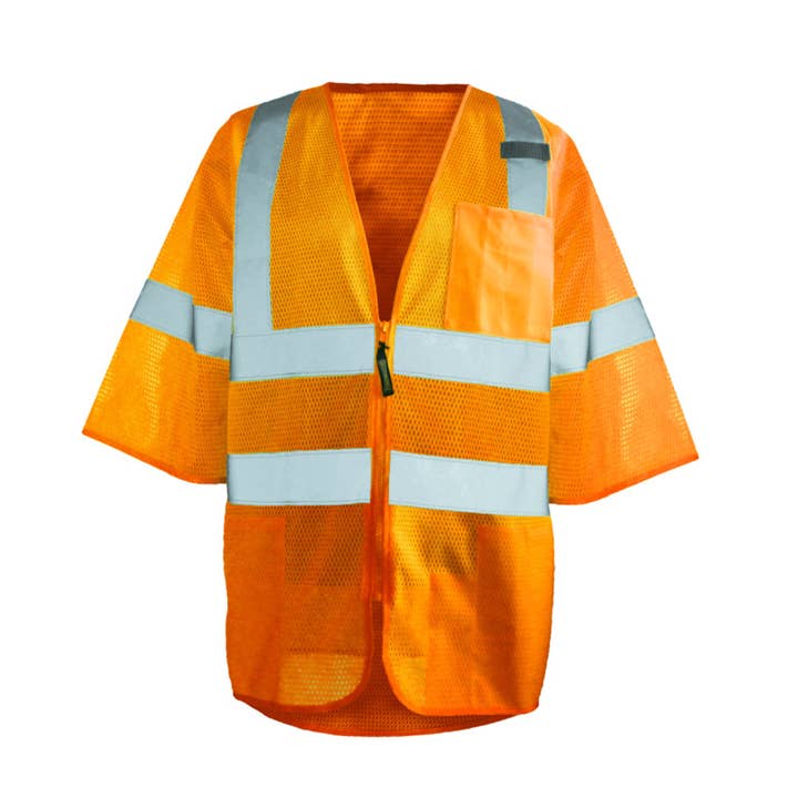 Vest, Premium Mesh Dual Stripe, Class 3 for wholesale by Hyperkewl / Miracool Occunomix