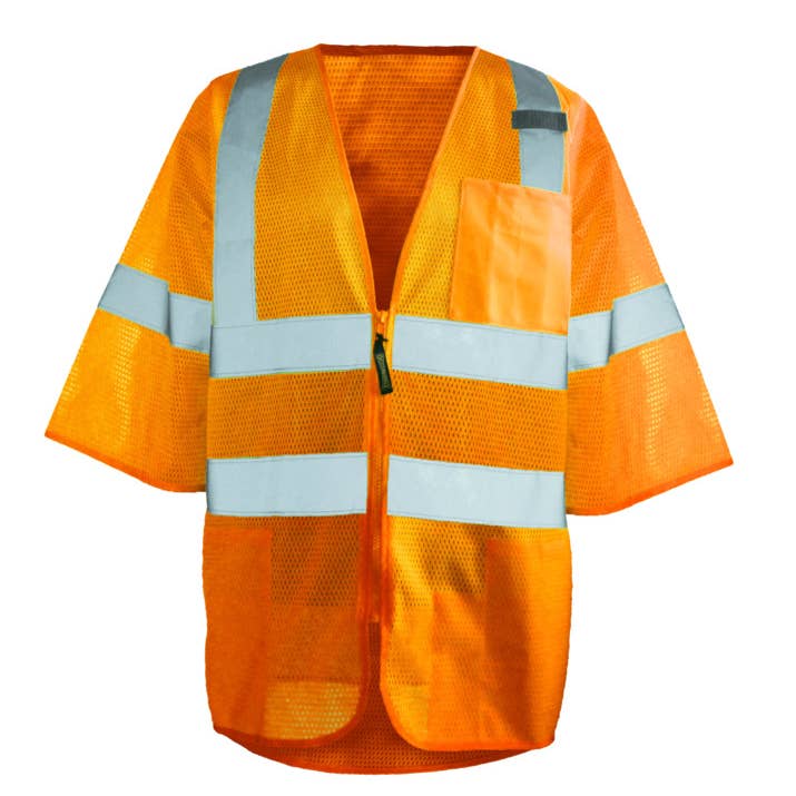 Vest, Premium Mesh Dual Stripe, Class 3 for wholesale by Hyperkewl / Miracool Occunomix