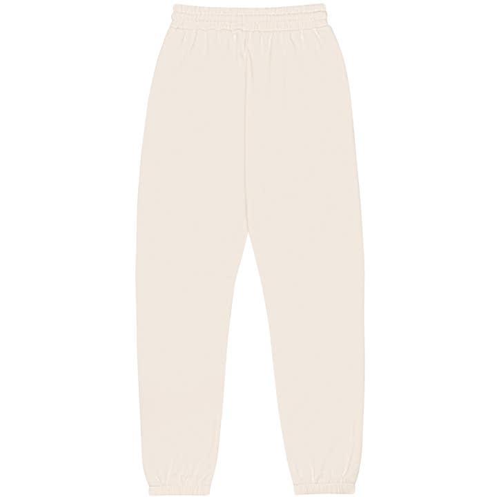 Sadderday - Wholesale Athletic Sweatpants/Joggers - Women's - Invited Sweatpants: Ecru1