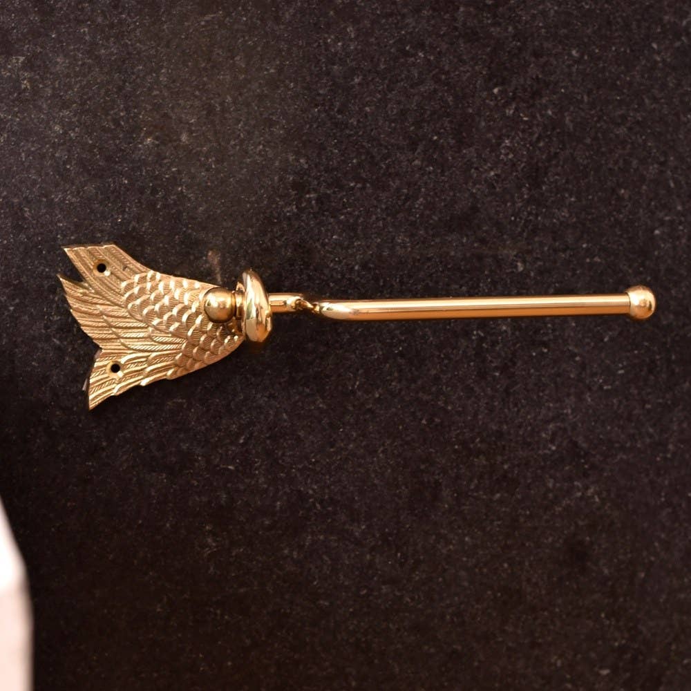 Golden Brass Swan Gold Tissue Holder for Bathroom for wholesale on Faire1