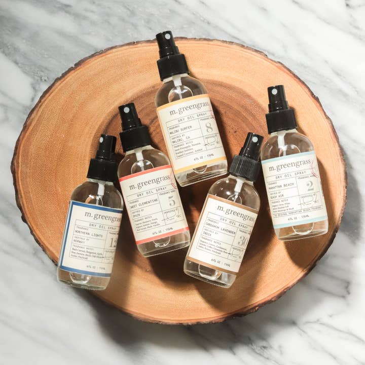 m greengrass – Óleo para banho/corpo por atacado – Spray de óleo seco de Manhattan Beach4