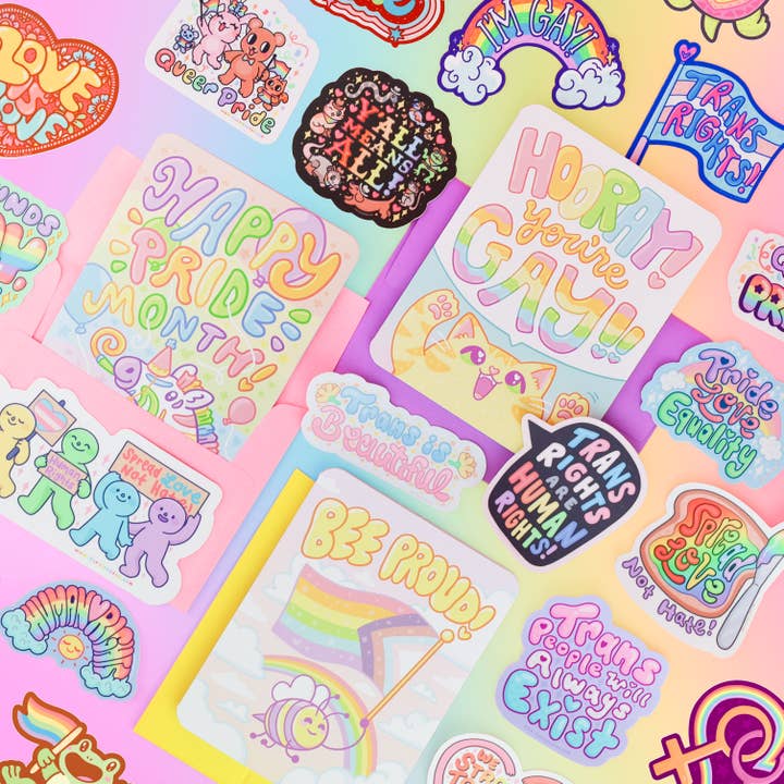 Turtle's Soup - Wholesale Sticker - Human Rights, Pride Month, LGBTQ, Vinyl Sticker