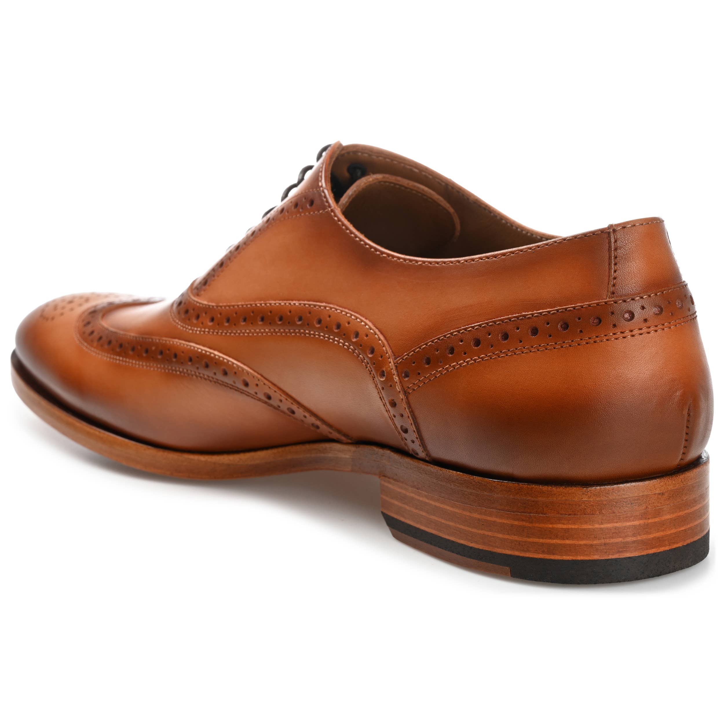 Taft - Wholesale Oxford Shoes - Men's - The Beck Shoe in Burnt Honey7