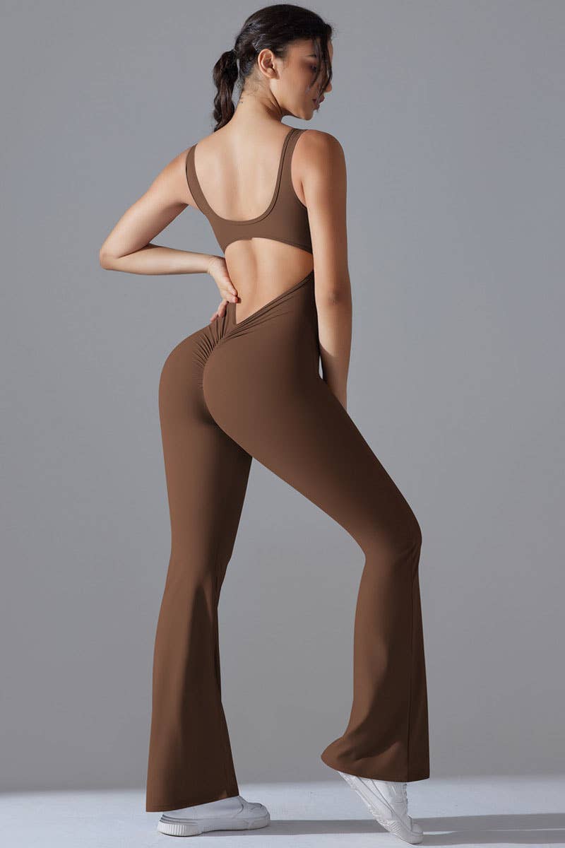 Color 5 – Macacão - Mulher por atacado – Macacão com botão premium e design sexy de costas abertas1