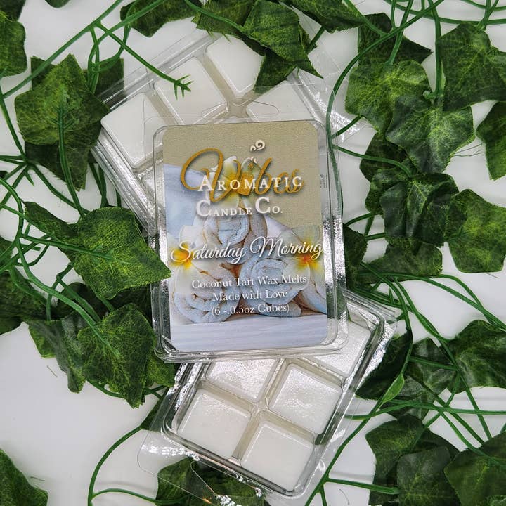 Saturday Morning Wax Vibe for wholesale by Aromatic Vibes Candle Co