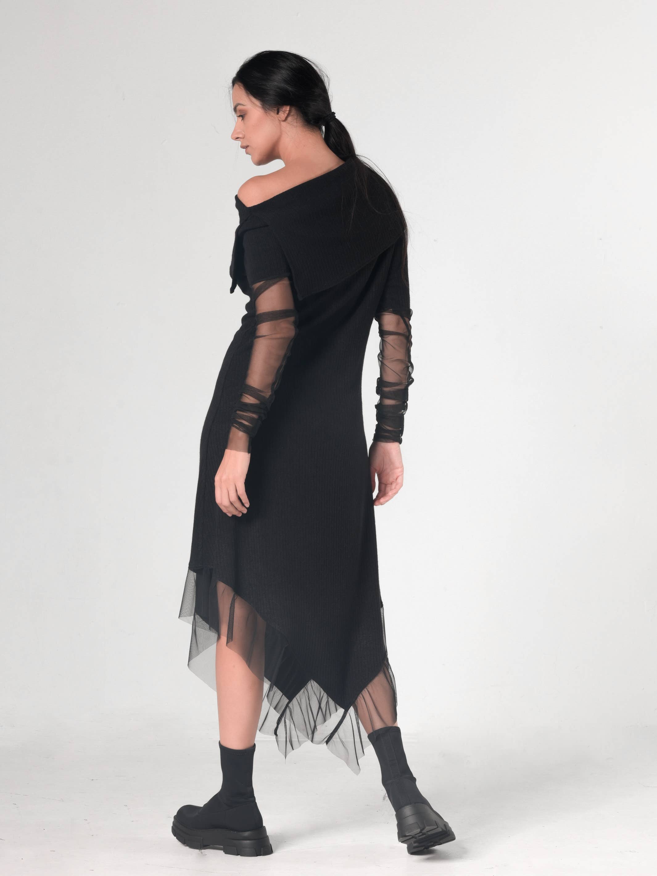 Metamorphoza - Wholesale Dress - Women's - Knitted Long Dress2