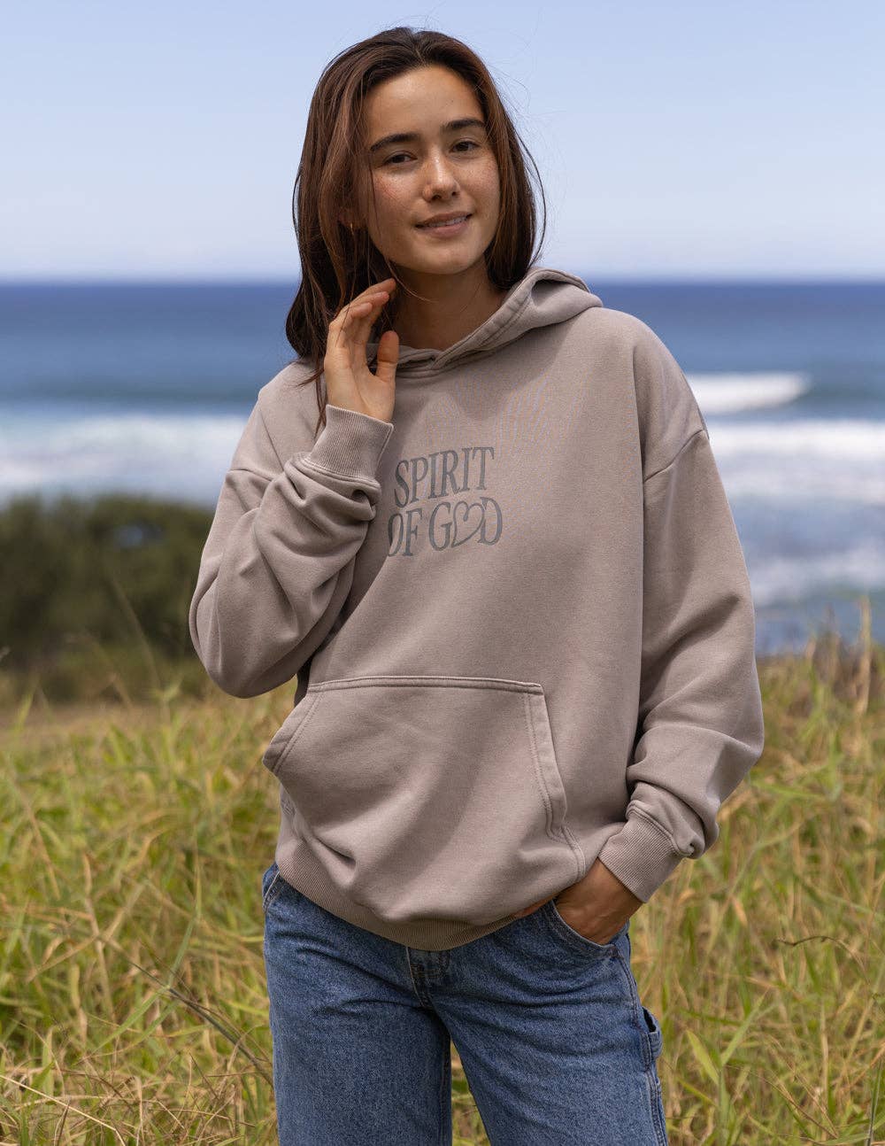 Elevated Faith - Vendita all'ingrosso Felpa con cappuccio - Donna - Felpa con cappuccio unisex Spirito di Dio1