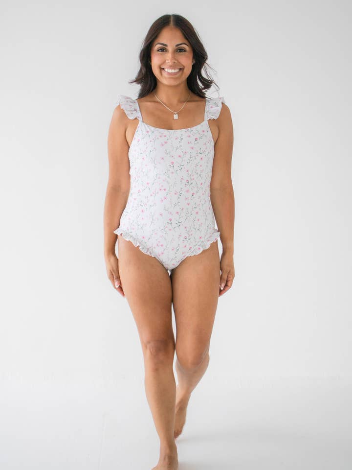 Cherry Blossom One Piece for wholesale by Desert Sage Swim