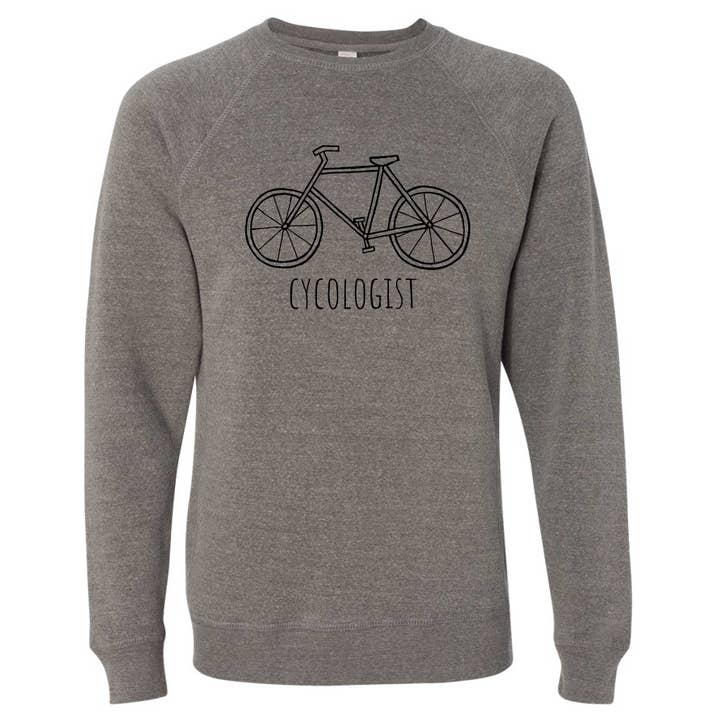 Radsport-Sweatshirt North Dakota mit Rundhalsausschnitt für den Großhandel von Wheatheadz